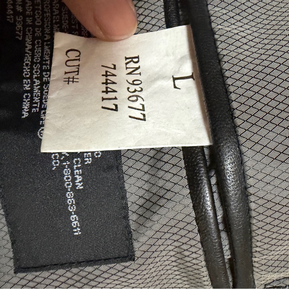 Stafford Black Leather Jacket - Picture 9 of 10
